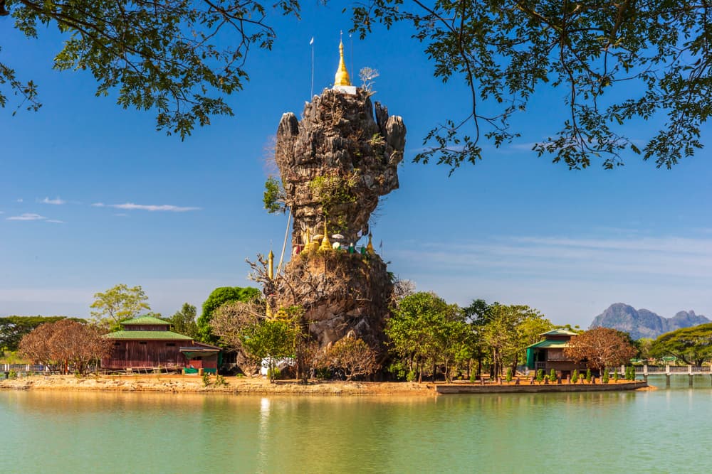 La pagoda Kyauk Ka Lat