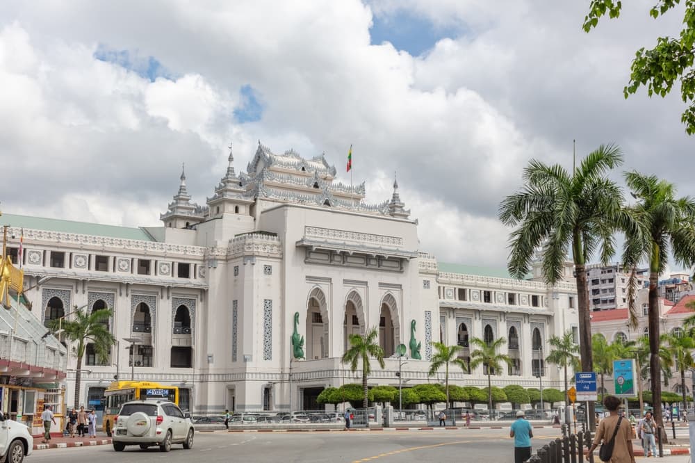Barrio colonial de Yangon (Downtown Yangon)